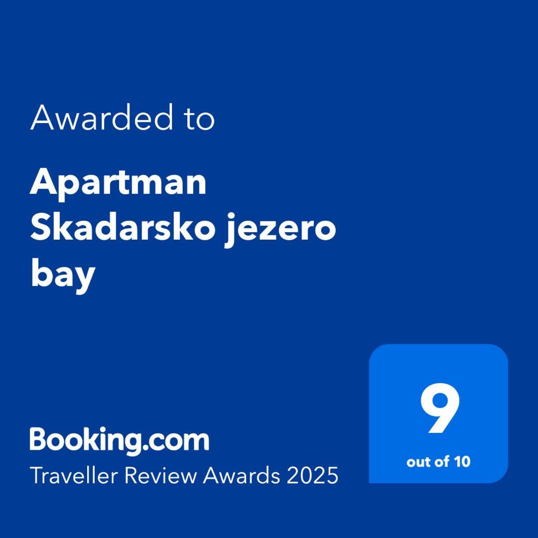 Apartman Skadarsko Jezero Bay Vranjina 외부 사진
